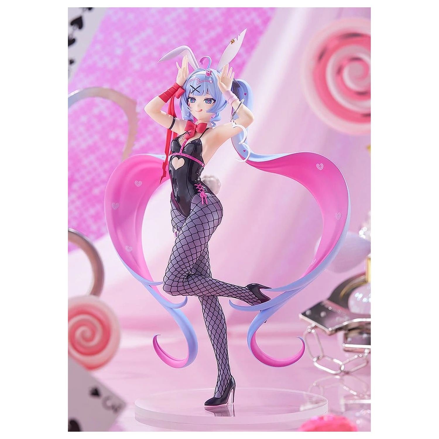 Pop Up Parade Figur Hatsune Miku: Rabbit Hole Ver. L Größe 24 cm Produktfoto
