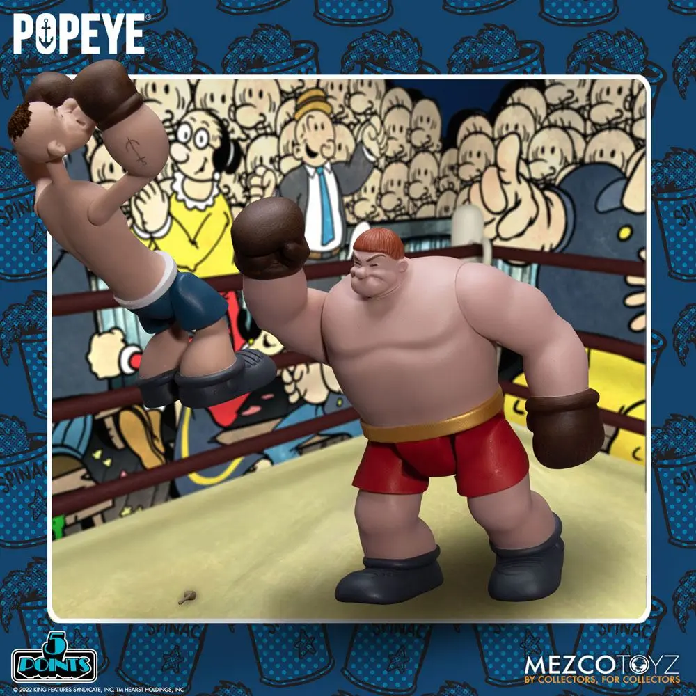 Popeye 5 Points Deluxe Figuren Set Popeye & Oxheart 9 cm termékfotó