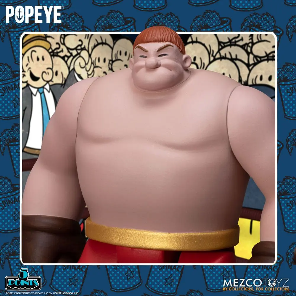 Popeye 5 Points Deluxe Figuren Set Popeye & Oxheart 9 cm termékfotó