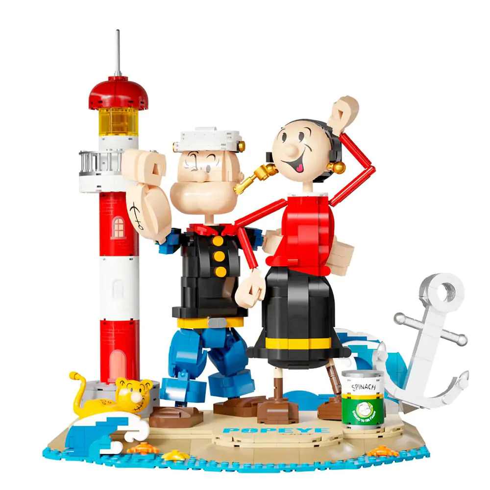 Popeye -  Popeye & Olivia Baukasten 1500St Produktfoto