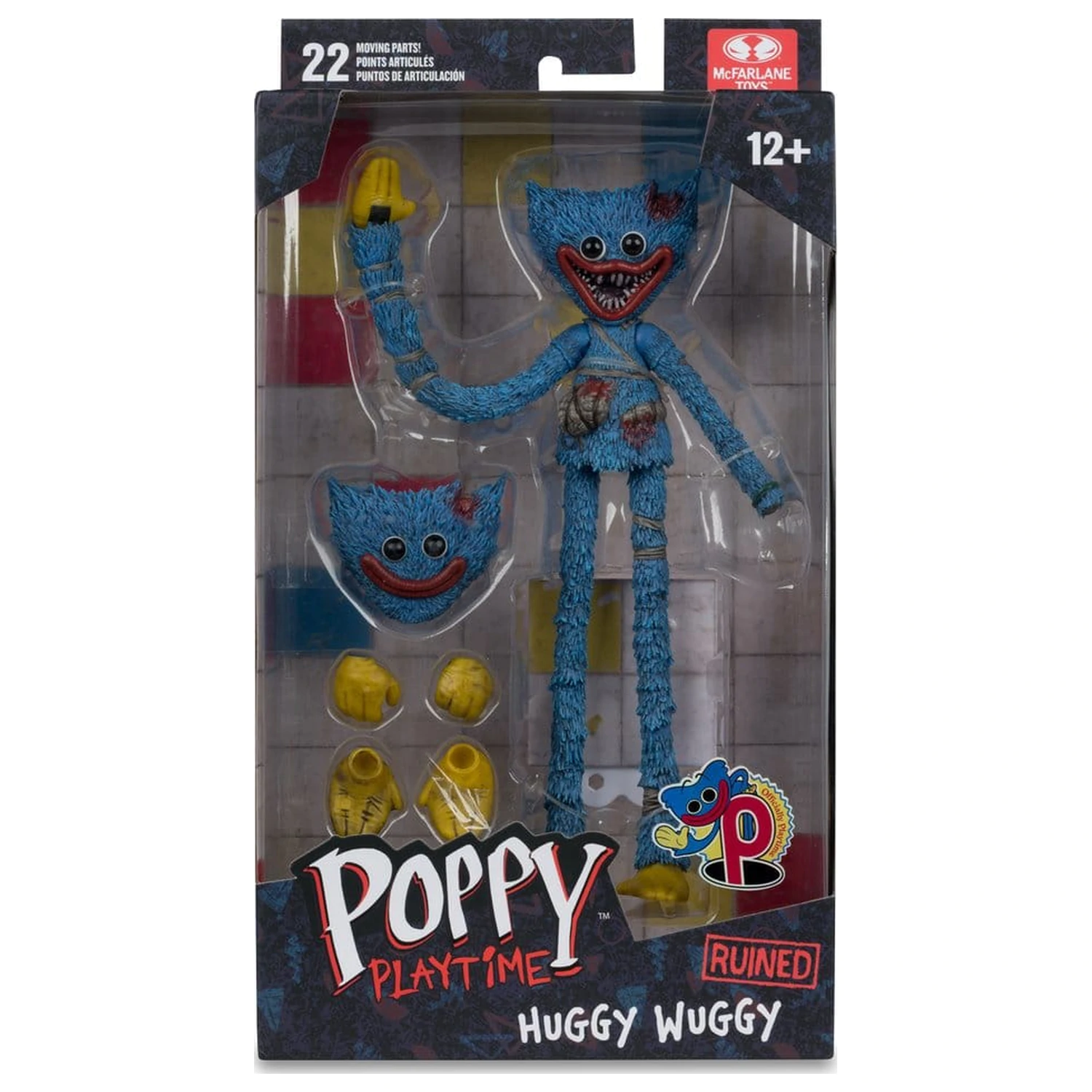 Poppy Playtime Action-Figur Huggy Wuggy Ruined 19 cm Produktfoto