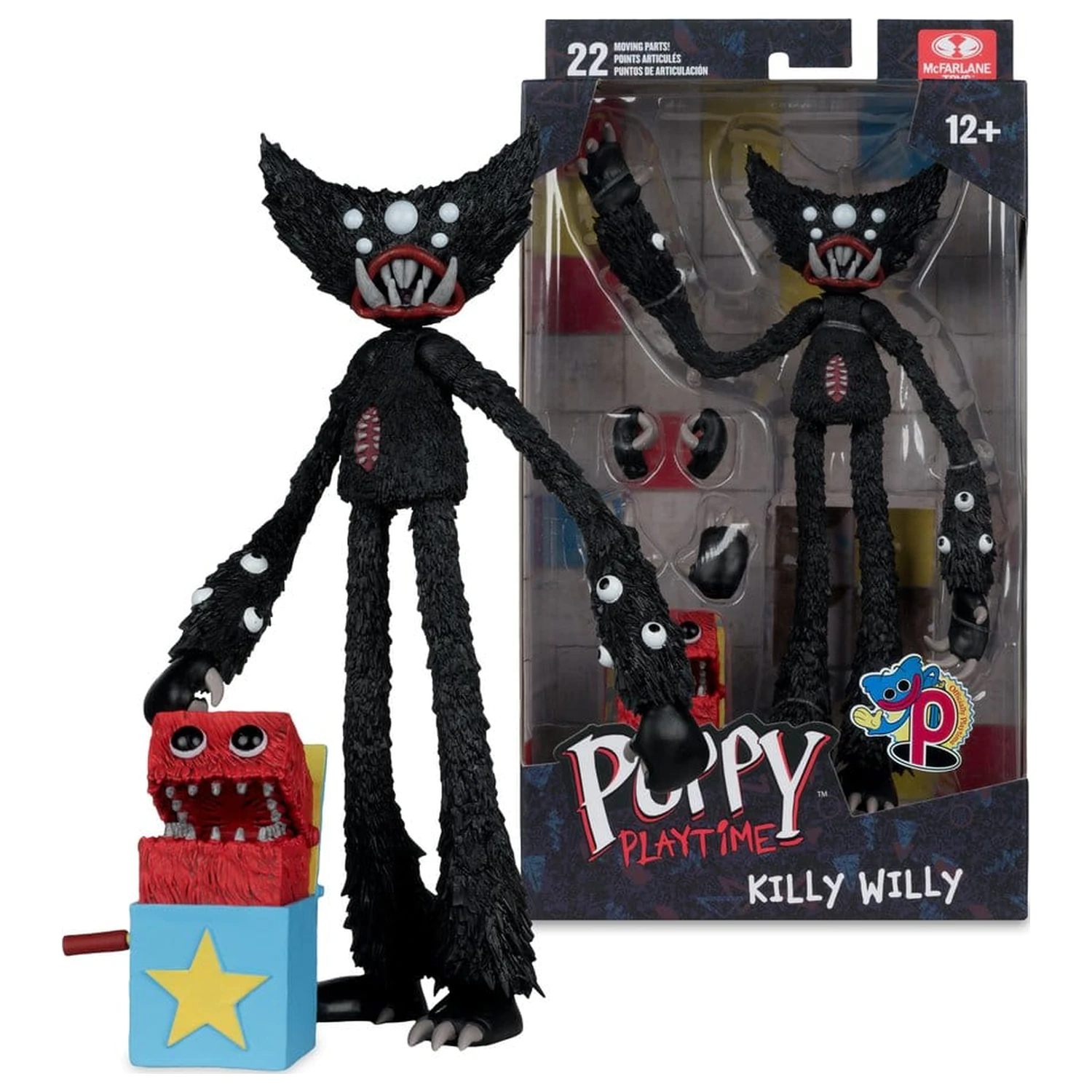 Poppy Playtime Action Figur Killy Willy 19 cm Produktfoto