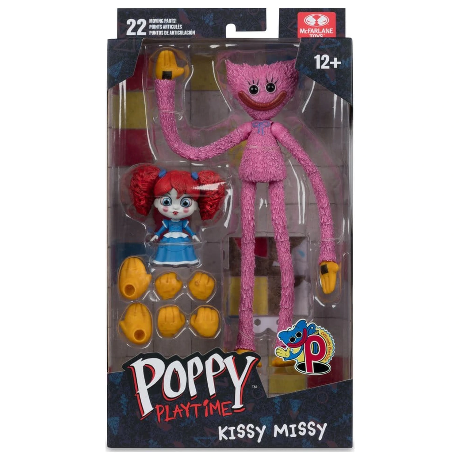Poppy Playtime Actionfigur Kissy Missy & Poppy 19 cm Produktfoto