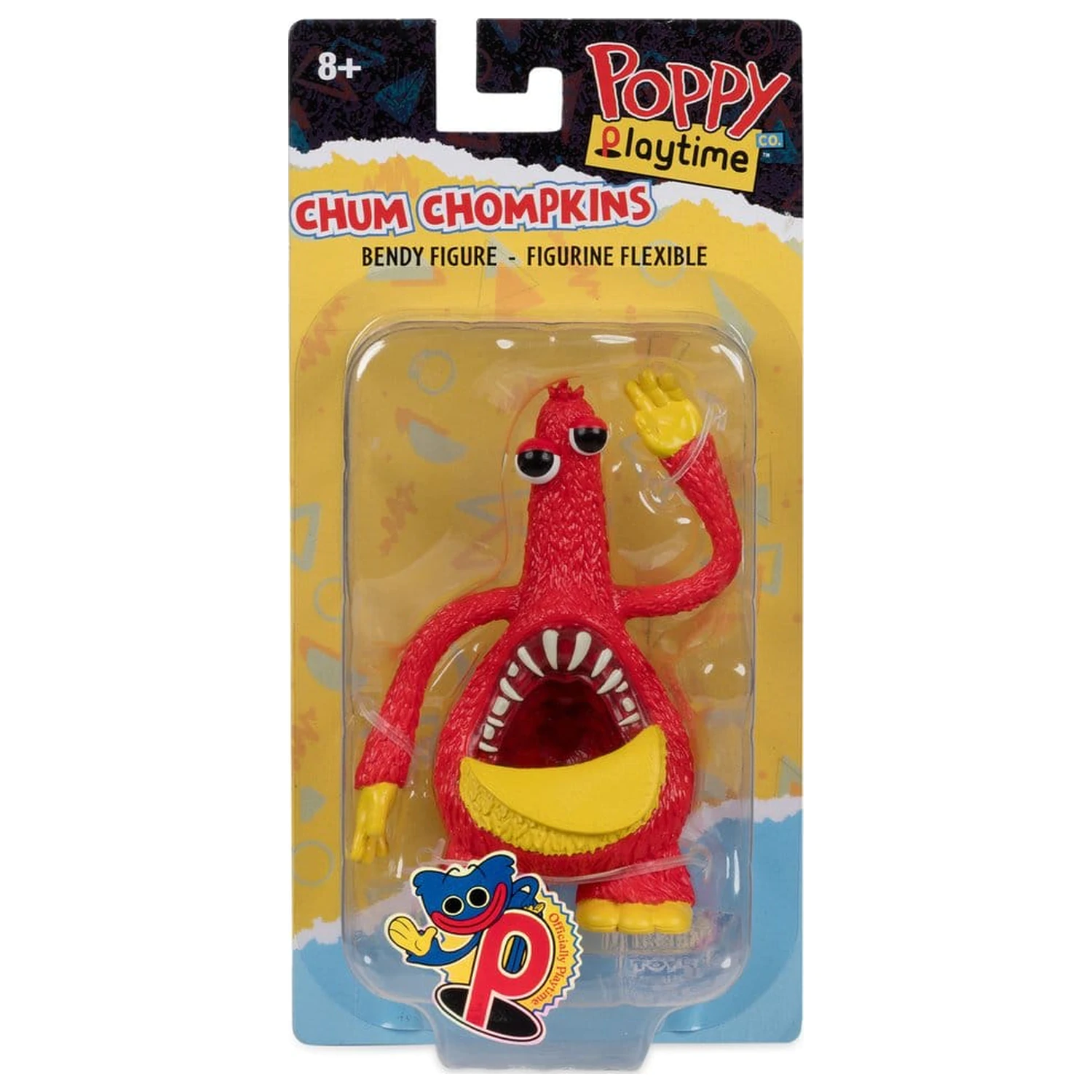 Poppy Playtime Bendables Actionfigur Chum Chompkins 11 cm Produktfoto