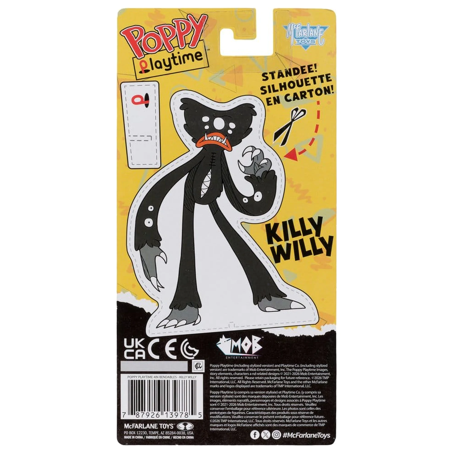 Poppy Playtime Biegbare Figur Killy Willy 11 cm Produktfoto