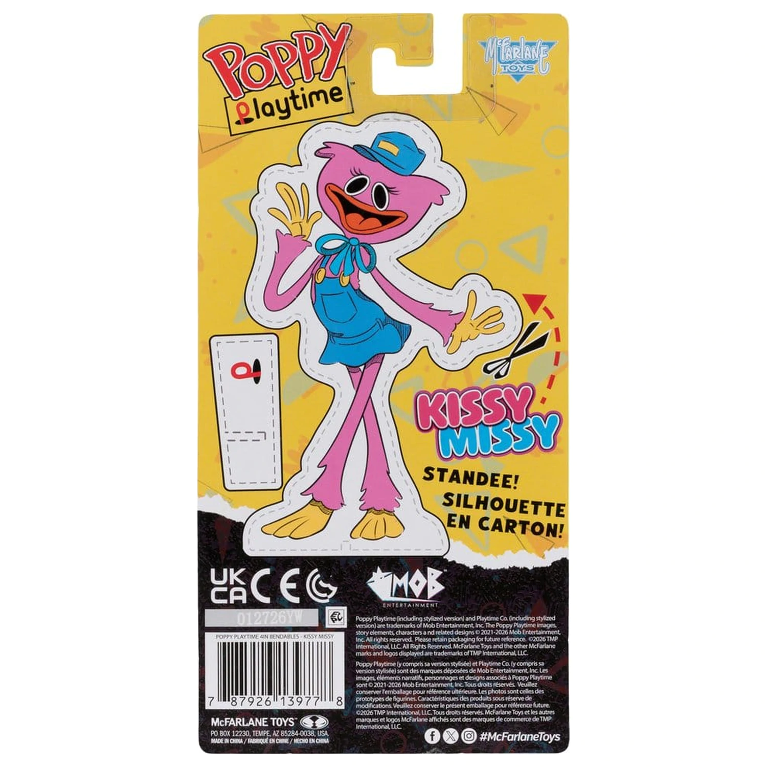 Poppy Playtime Bendables Biegsame Figur Kissy Missy 11 cm Produktfoto