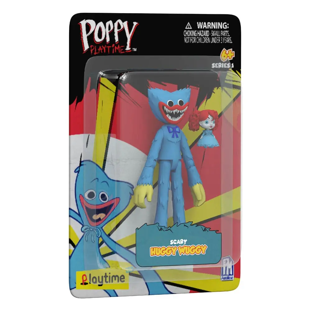 Poppy Playtime Actionfigur Huggy Wuggy Scary 17 cm termékfotó