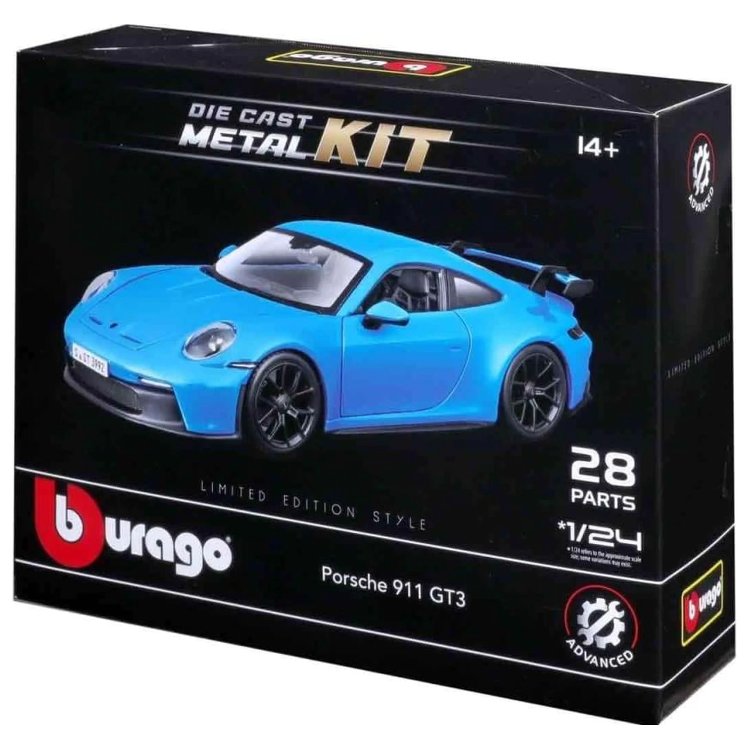 Porsche 911 GT3 Modellbausatz 1/24 Produktfoto