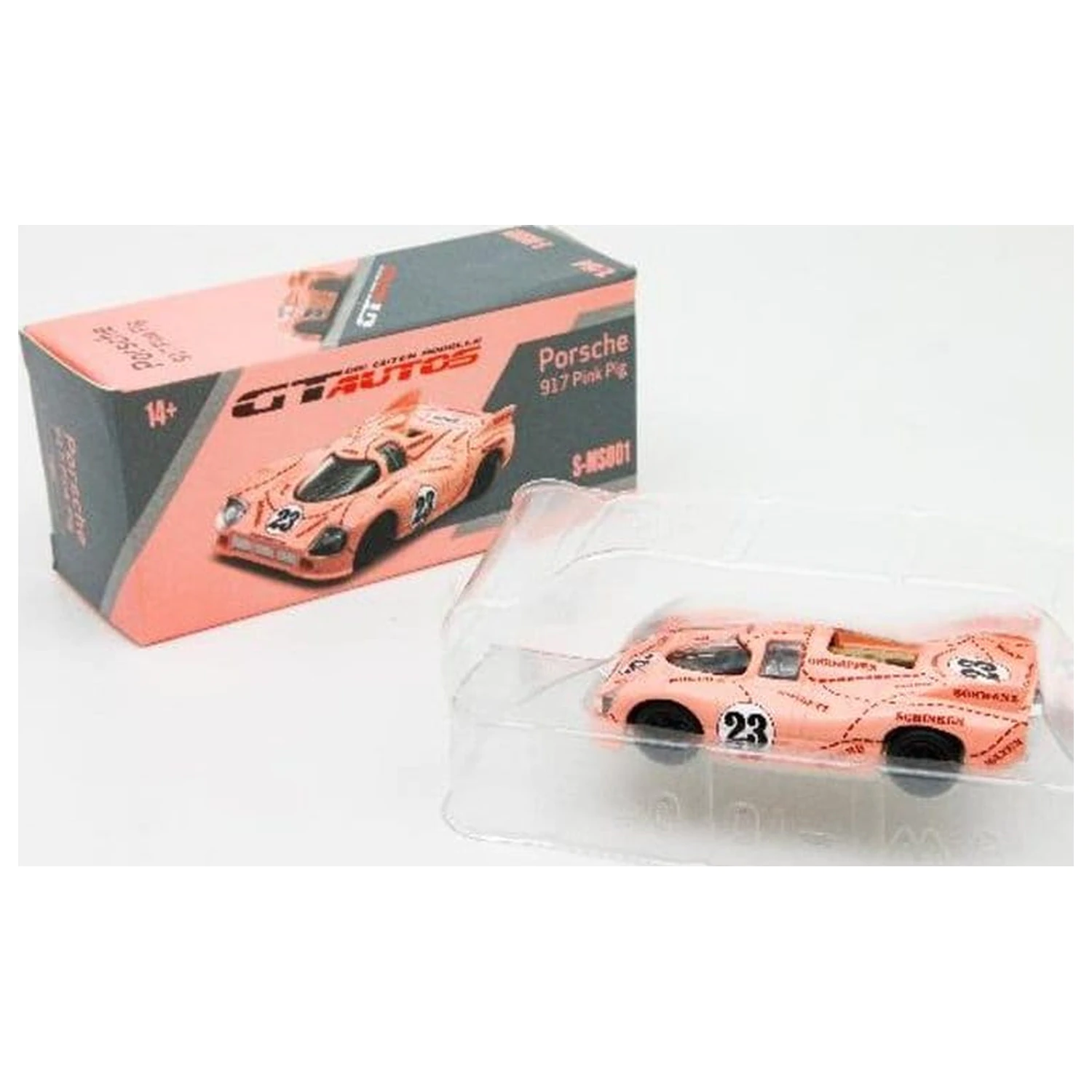 Porsche Diecast Modell 1/64 917/20 Pink Pig 7 cm Produktfoto