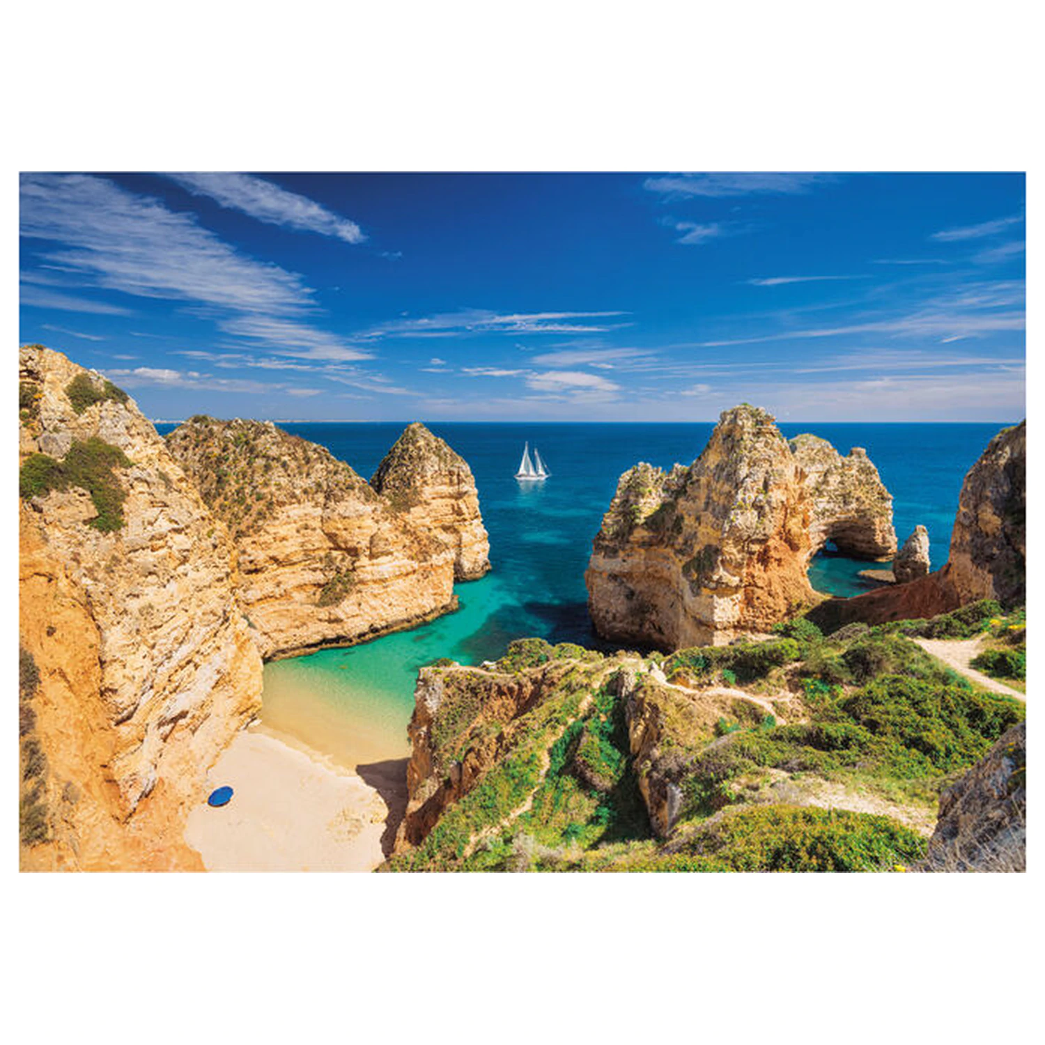 Portugal Algarve Puzzle 1000 Teile Produktfoto