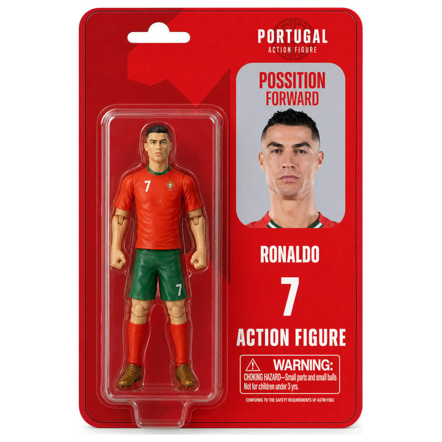 Portugal Cristiano Actionfigur 10cm Produktfoto