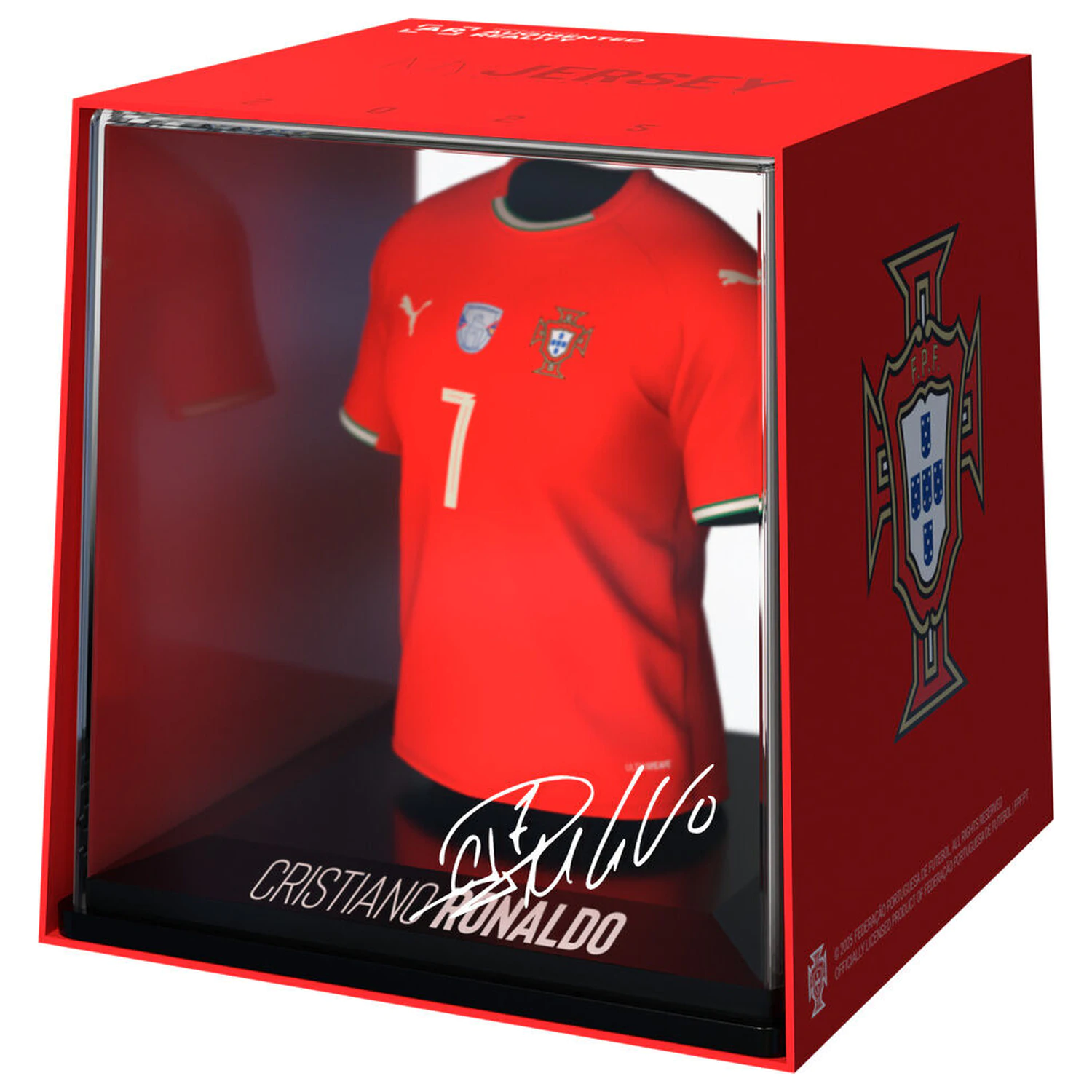 Portugal Cristiano Ronaldo Mini T-Shirt Figur Produktfoto