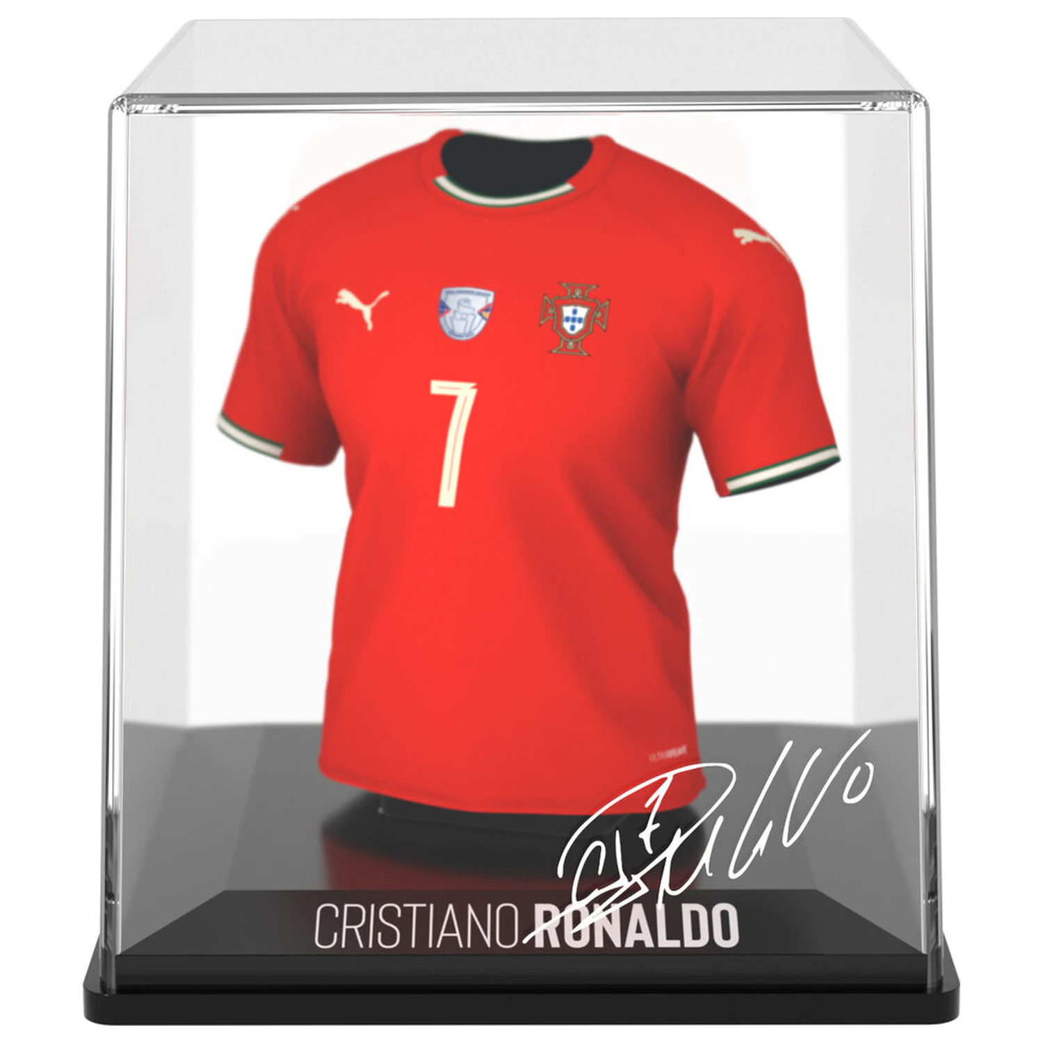 Portugal Cristiano Ronaldo Mini T-Shirt Figur Produktfoto