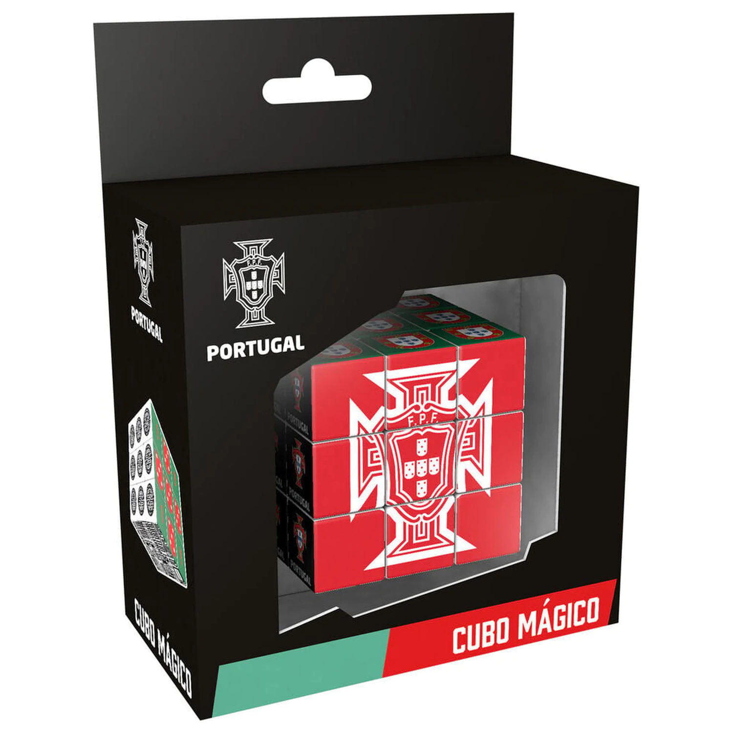 Portugal FPF Puzzlewürfel-Set 6cm Produktfoto