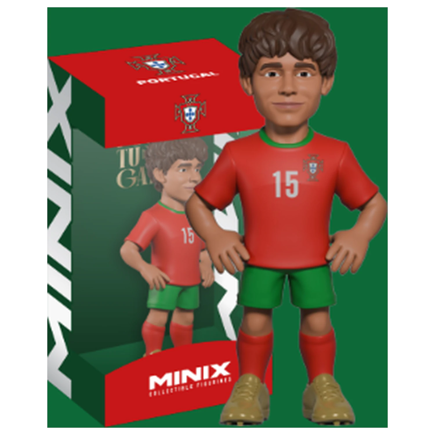 PORTUGAL Neves Figur Minix World Cup 12cm Produktfoto