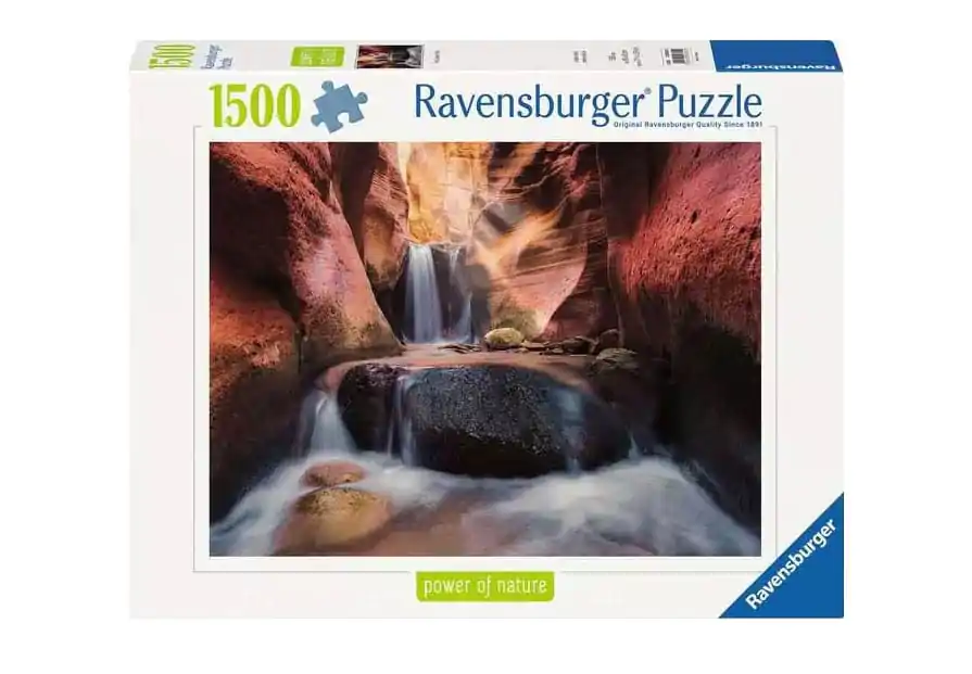 Power of Nature Puzzle Der Wasserfall im Red Canyon (1500 Teile) Produktfoto