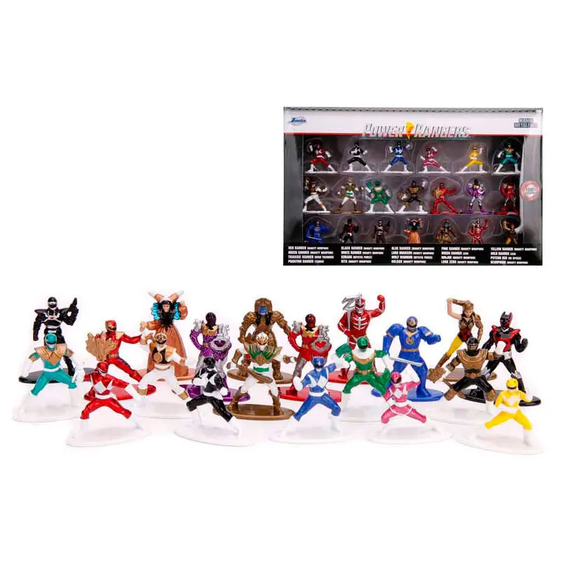 Power Rangers set 20 Figuren 4cm Produktfoto