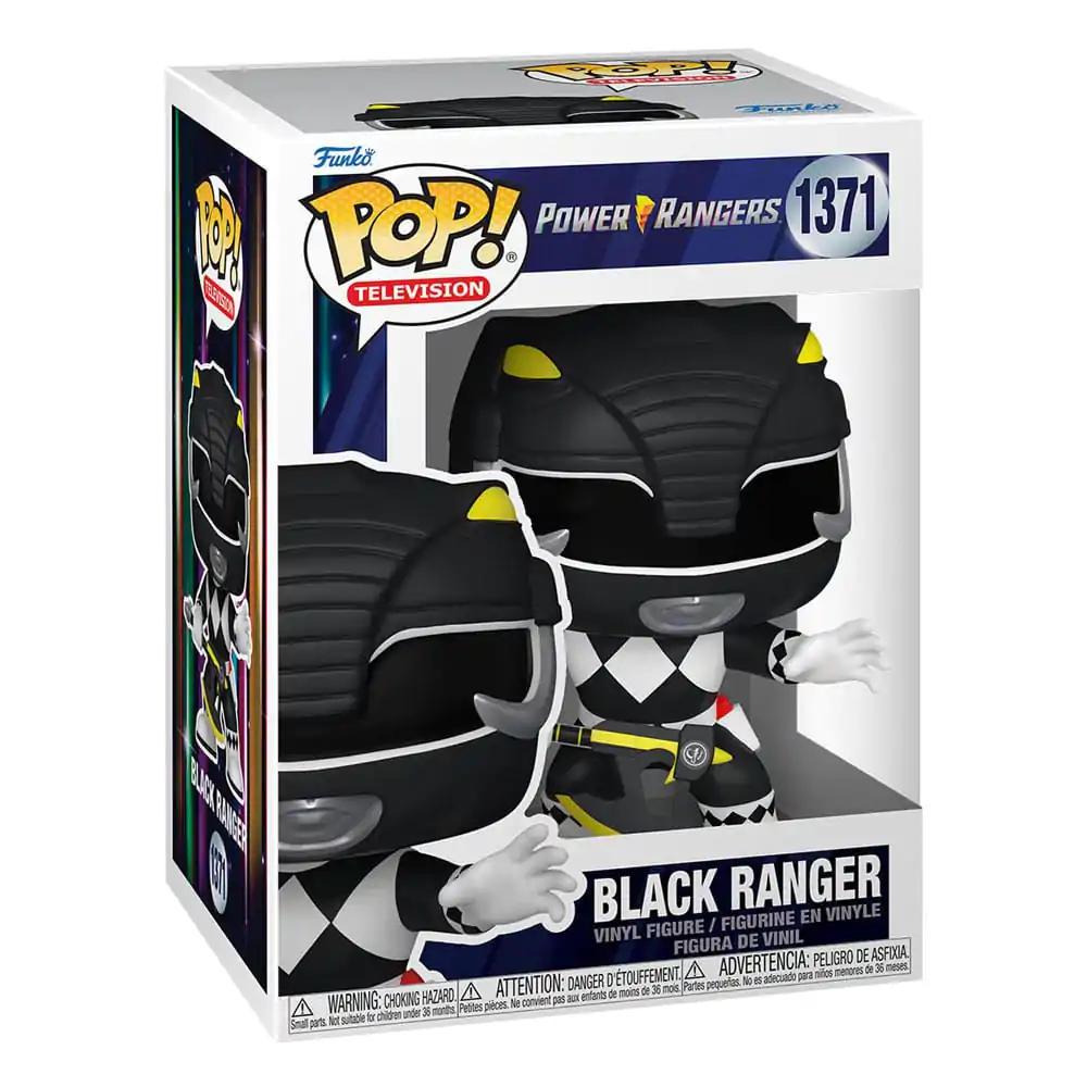 Power Rangers 30th POP! TV Vinyl Figur Black Ranger 9 cm termékfotó