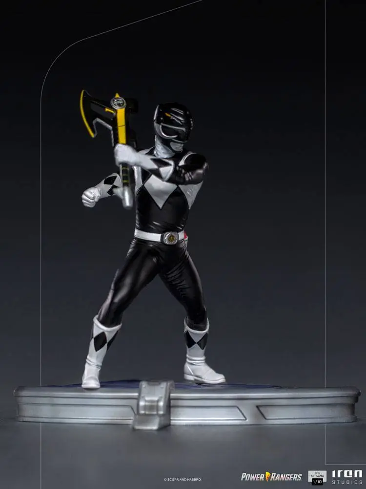 Power Rangers BDS Art Scale Statue 1/10 Black Ranger 17 Zentimeter Produktfoto