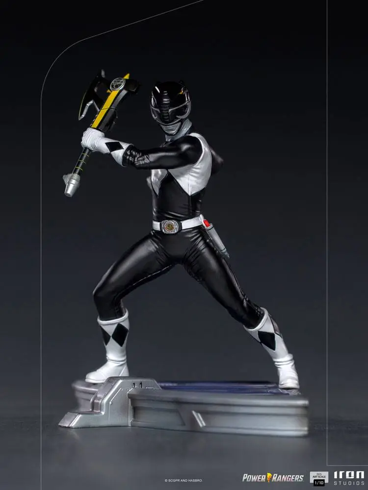Power Rangers BDS Art Scale Statue 1/10 Black Ranger 17 Zentimeter Produktfoto
