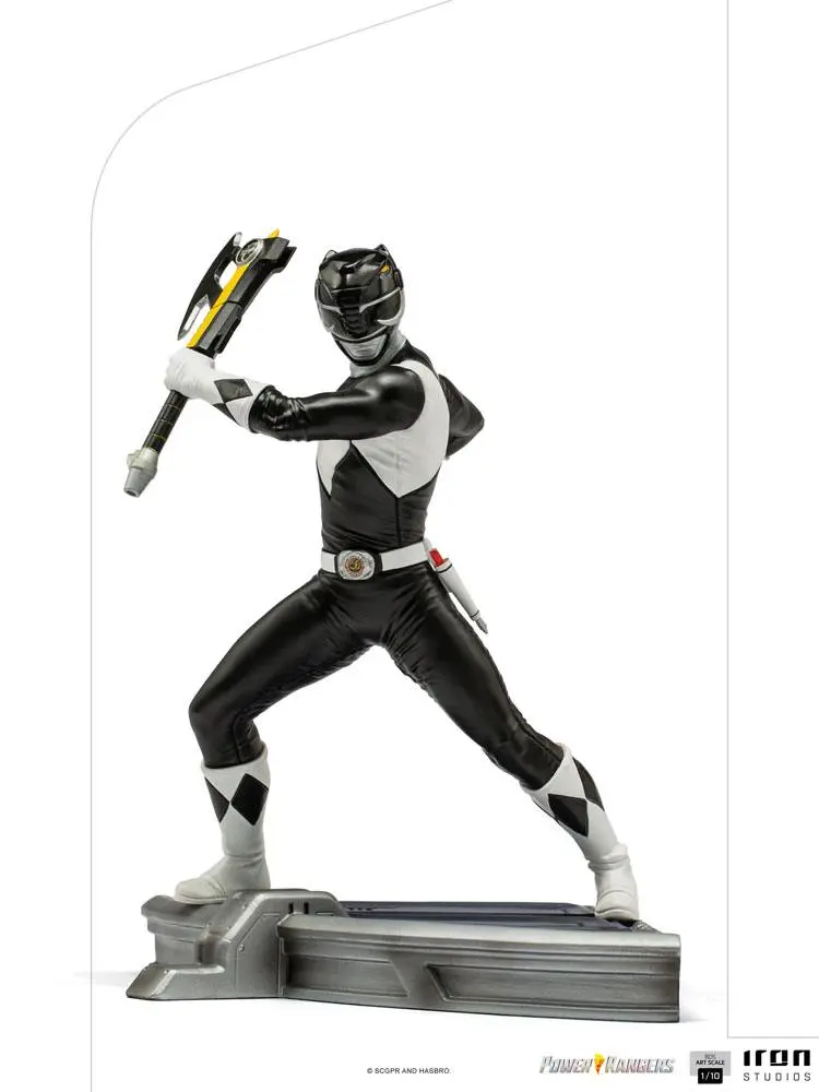 Power Rangers BDS Art Scale Statue 1/10 Black Ranger 17 Zentimeter Produktfoto