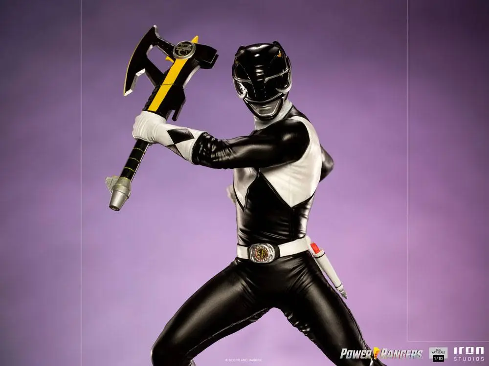 Power Rangers BDS Art Scale Statue 1/10 Black Ranger 17 Zentimeter Produktfoto