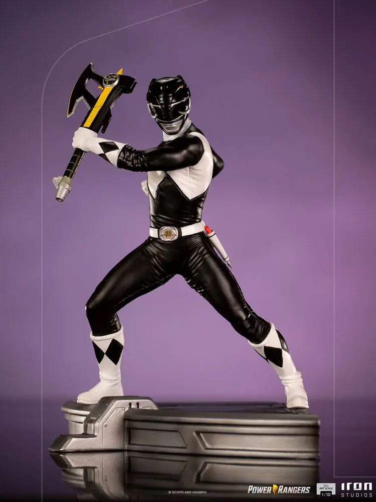 Power Rangers BDS Art Scale Statue 1/10 Black Ranger 17 Zentimeter Produktfoto