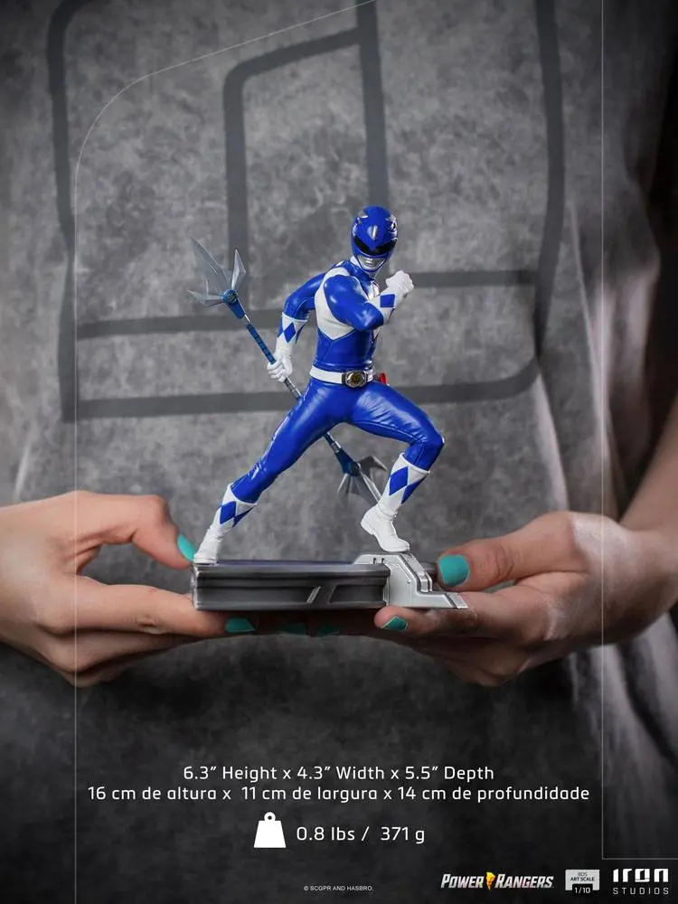 Power Rangers BDS Art Scale Statue 1/10 Blue Ranger 16 cm Produktfoto