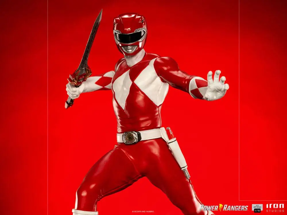 Power Rangers BDS Art Scale Statue 1/10 Red Ranger 17 cm Produktfoto