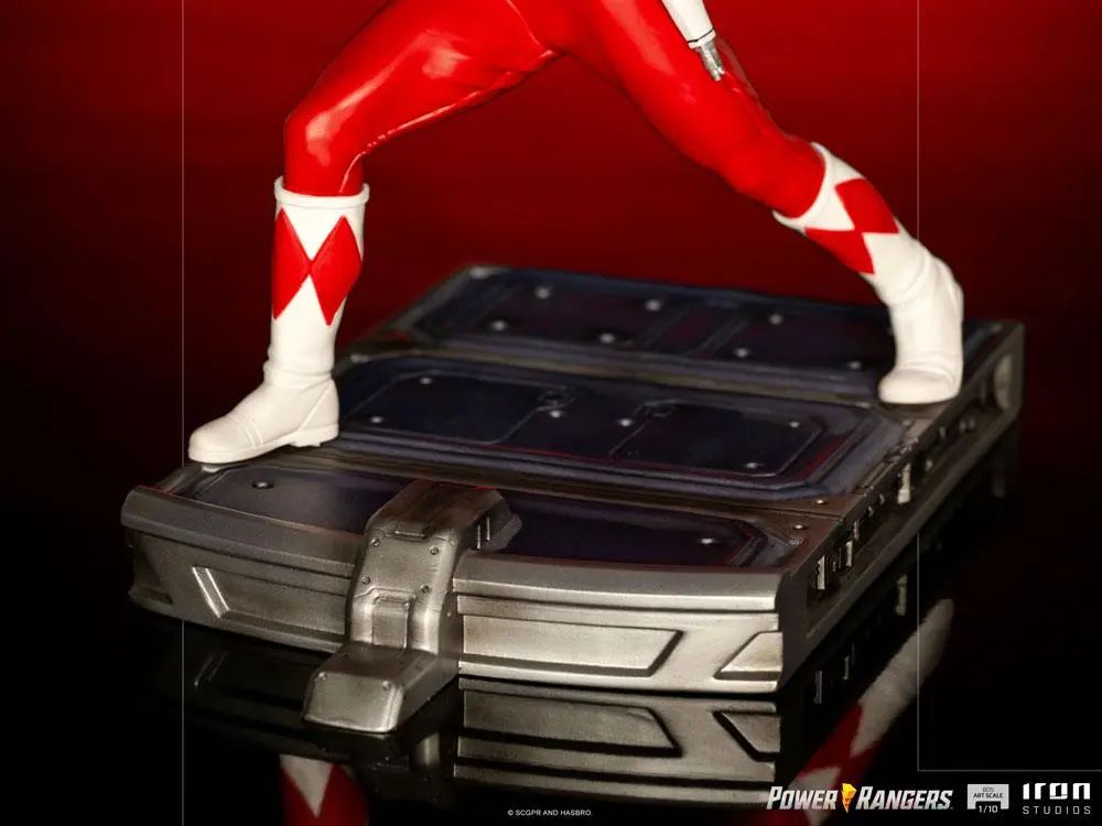 Power Rangers BDS Art Scale Statue 1/10 Red Ranger 17 cm Produktfoto