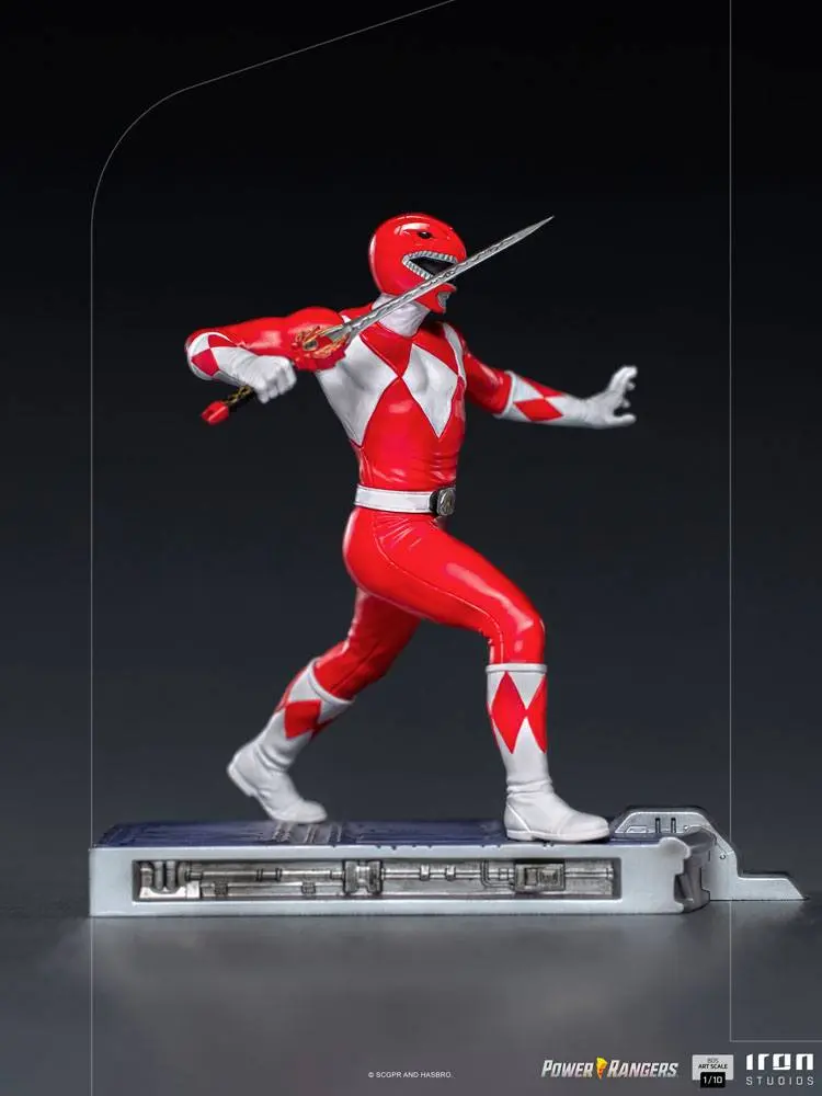 Power Rangers BDS Art Scale Statue 1/10 Red Ranger 17 cm Produktfoto