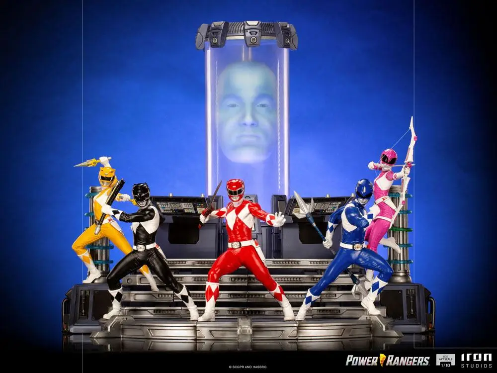 Power Rangers BDS Art Scale Statue 1/10 Red Ranger 17 cm Produktfoto