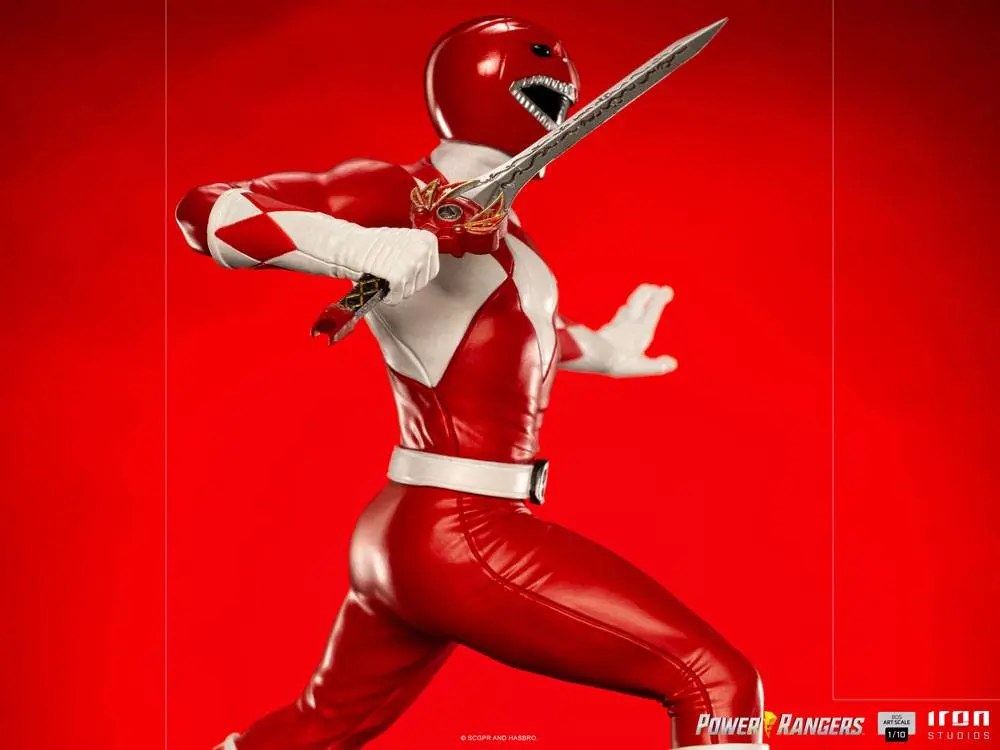 Power Rangers BDS Art Scale Statue 1/10 Red Ranger 17 cm Produktfoto