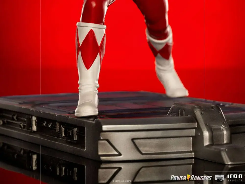 Power Rangers BDS Art Scale Statue 1/10 Red Ranger 17 cm Produktfoto