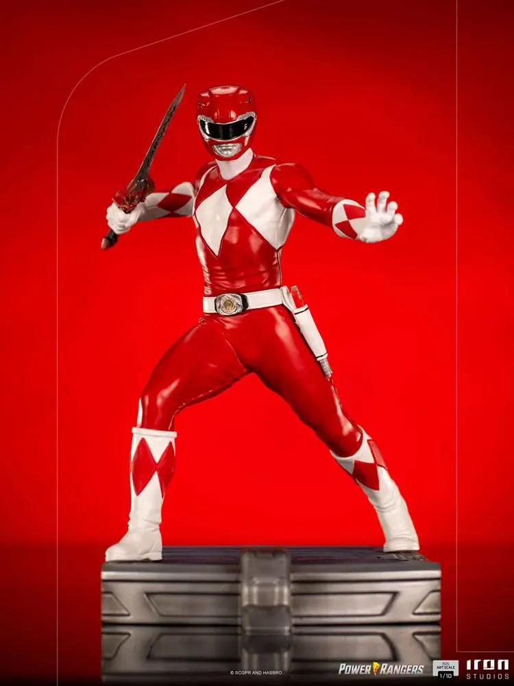 Power Rangers BDS Art Scale Statue 1/10 Red Ranger 17 cm Produktfoto