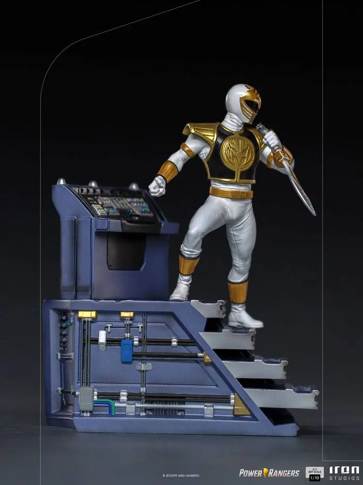 Power Rangers BDS Art Scale Statue 1/10 White Ranger 22 cm Produktfoto