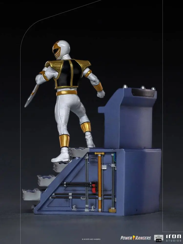 Power Rangers BDS Art Scale Statue 1/10 White Ranger 22 cm Produktfoto