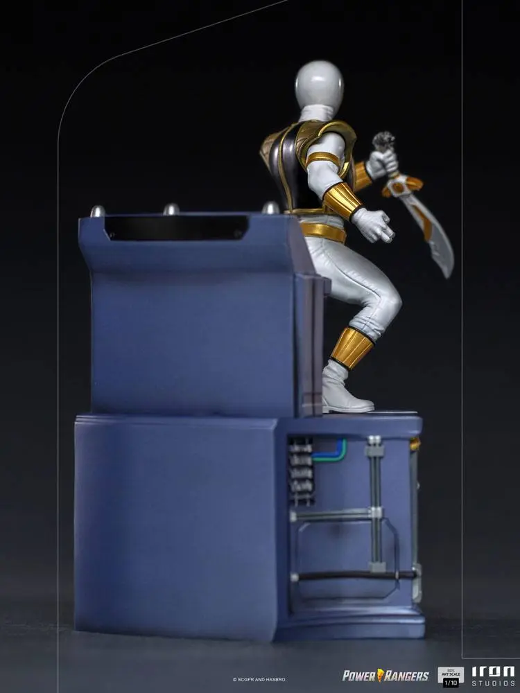 Power Rangers BDS Art Scale Statue 1/10 White Ranger 22 cm Produktfoto