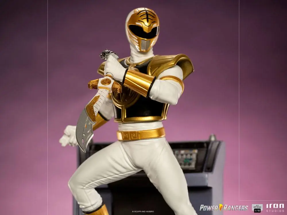 Power Rangers BDS Art Scale Statue 1/10 White Ranger 22 cm Produktfoto
