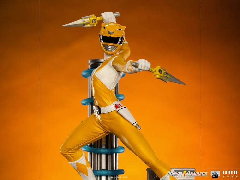 Power Rangers BDS Art Scale Statue 1/10 Yellow Ranger 19 cm Produktfoto