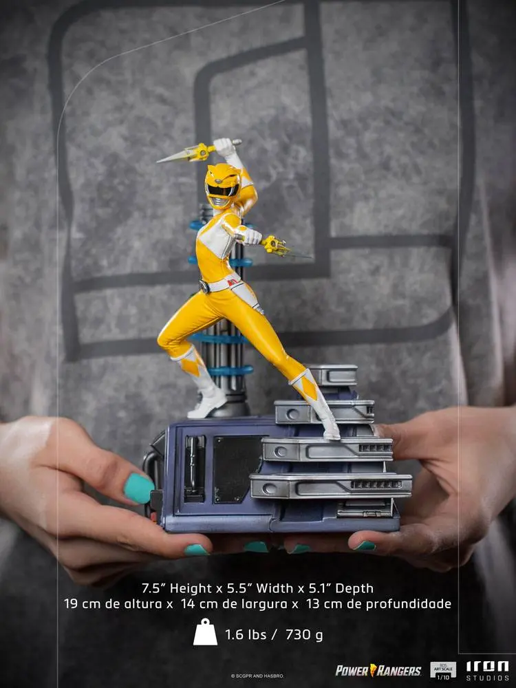 Power Rangers BDS Art Scale Statue 1/10 Yellow Ranger 19 cm Produktfoto