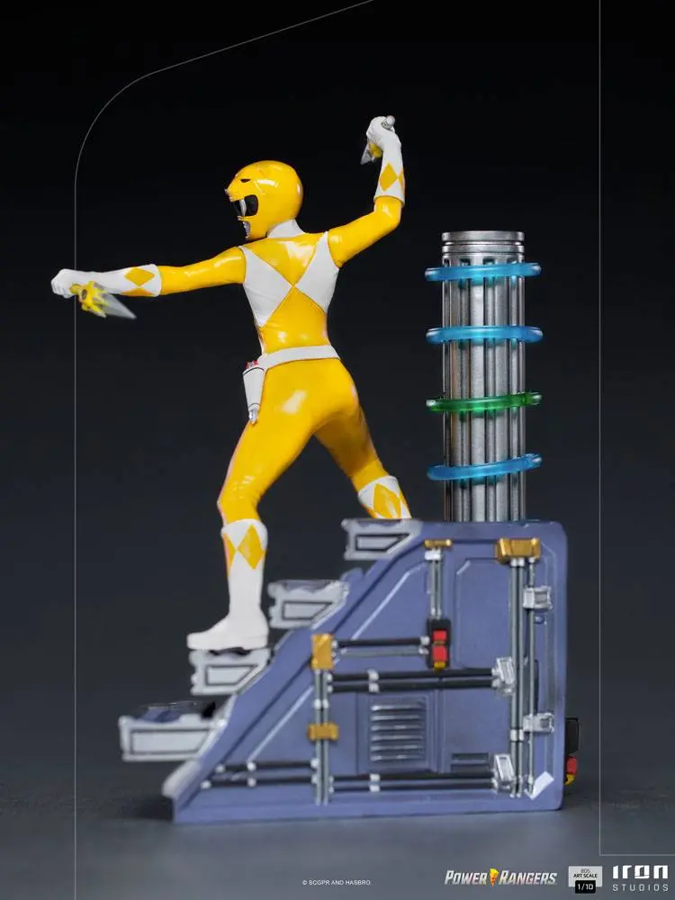 Power Rangers BDS Art Scale Statue 1/10 Yellow Ranger 19 cm Produktfoto