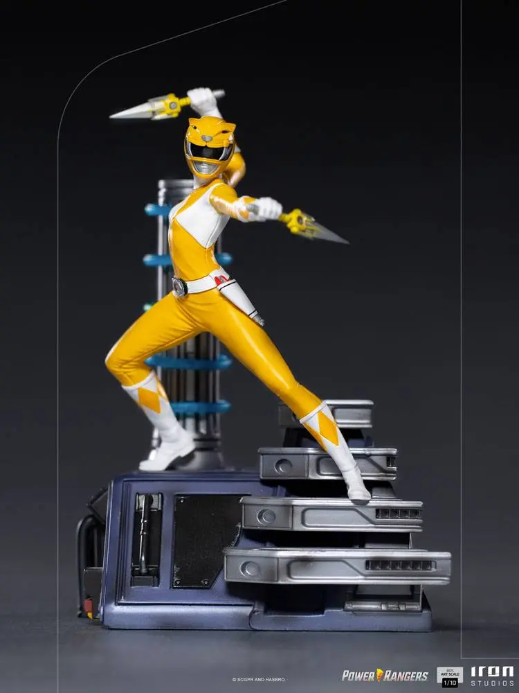 Power Rangers BDS Art Scale Statue 1/10 Yellow Ranger 19 cm Produktfoto