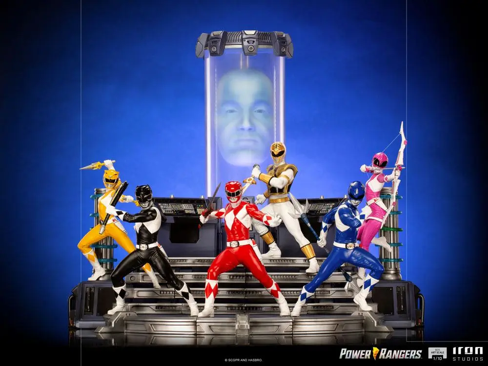 Power Rangers BDS Art Scale Statue 1/10 Yellow Ranger 19 cm Produktfoto