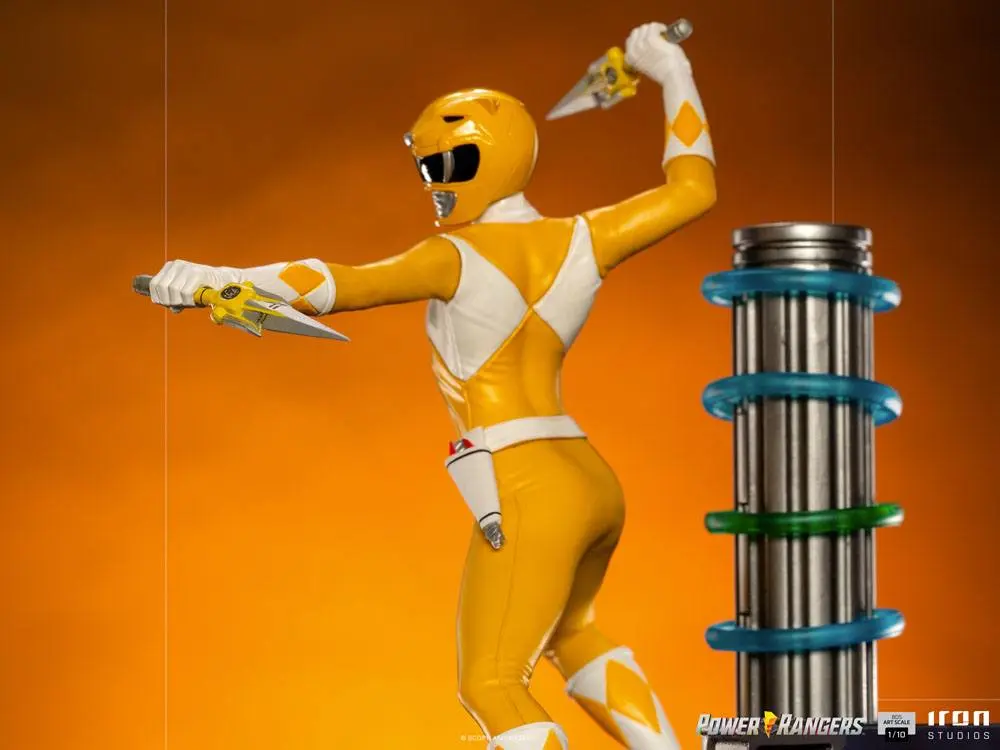 Power Rangers BDS Art Scale Statue 1/10 Yellow Ranger 19 cm Produktfoto