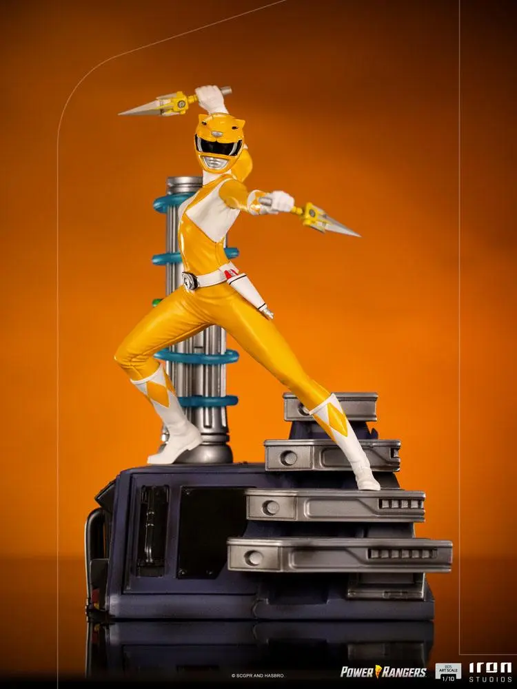 Power Rangers BDS Art Scale Statue 1/10 Yellow Ranger 19 cm Produktfoto