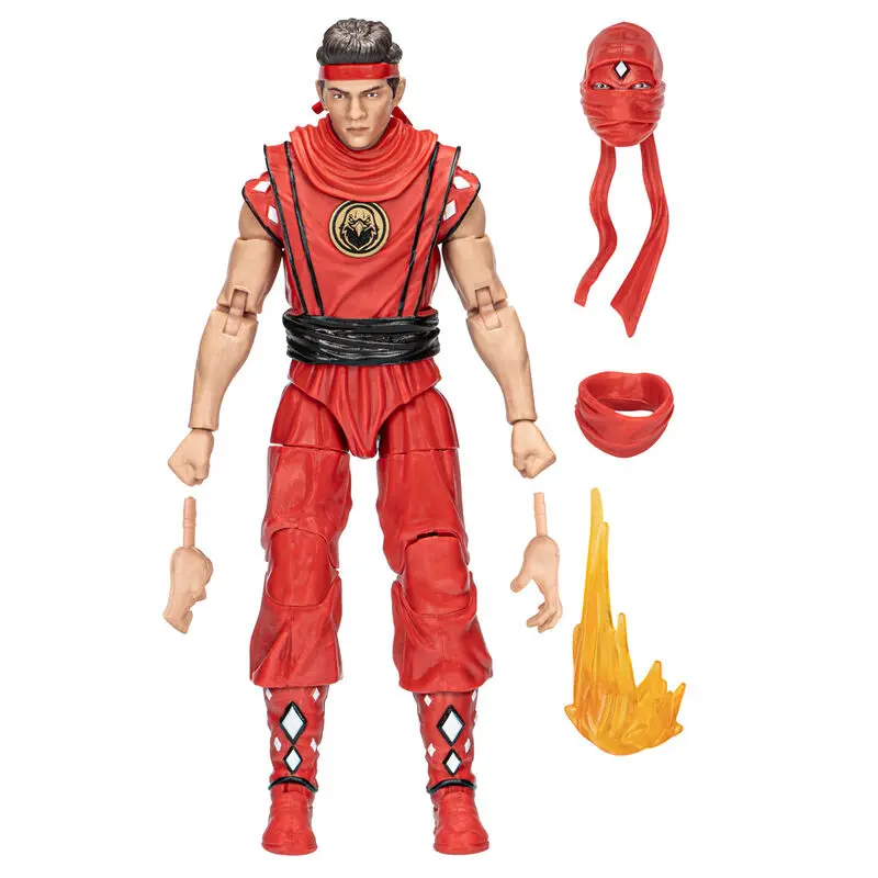 Power Rangers x Cobra Kai Lightning Collection Actionfigur Morphed Miguel Diaz Red Eagle Ranger 15 cm termékfotó