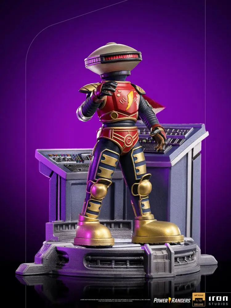 Power Rangers Deluxe Art Scale Statue 1/10 Alpha 5 17 cm Produktfoto
