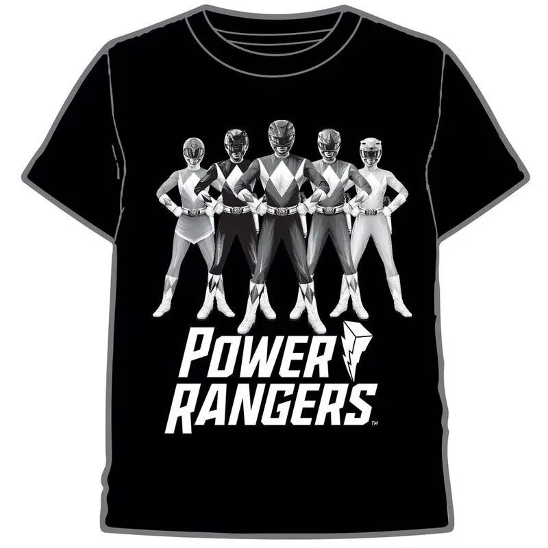Power Rangers Erwachsenen T-Shirt Produktfoto