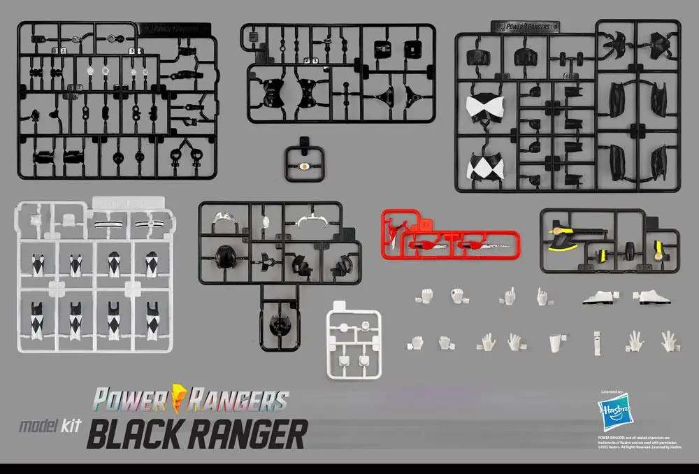 Power Rangers Furai Model Plastic Model Kit Black Ranger 13 cm termékfotó
